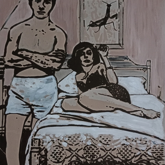 Dustin Hoffman – Absolwent. Serigrafia 44x30 cm