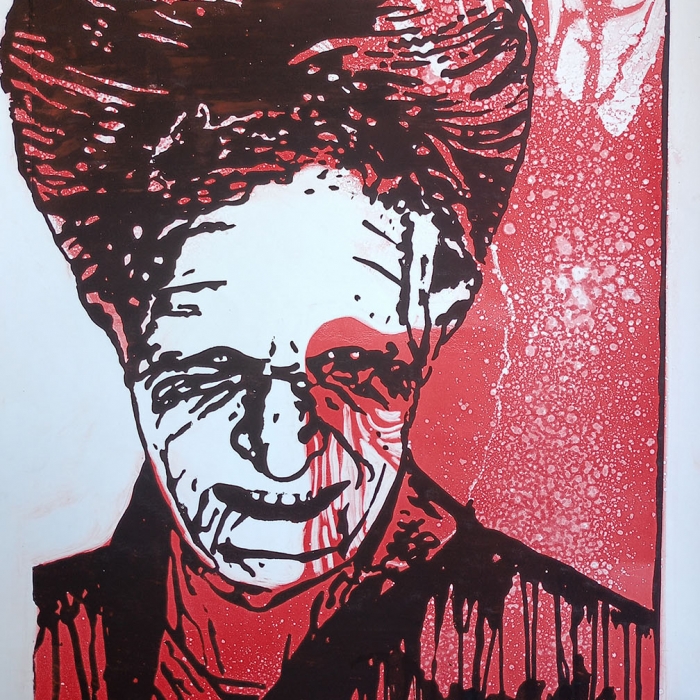 Gary Oldman – Dracula. Serigrafia 60x42 cm