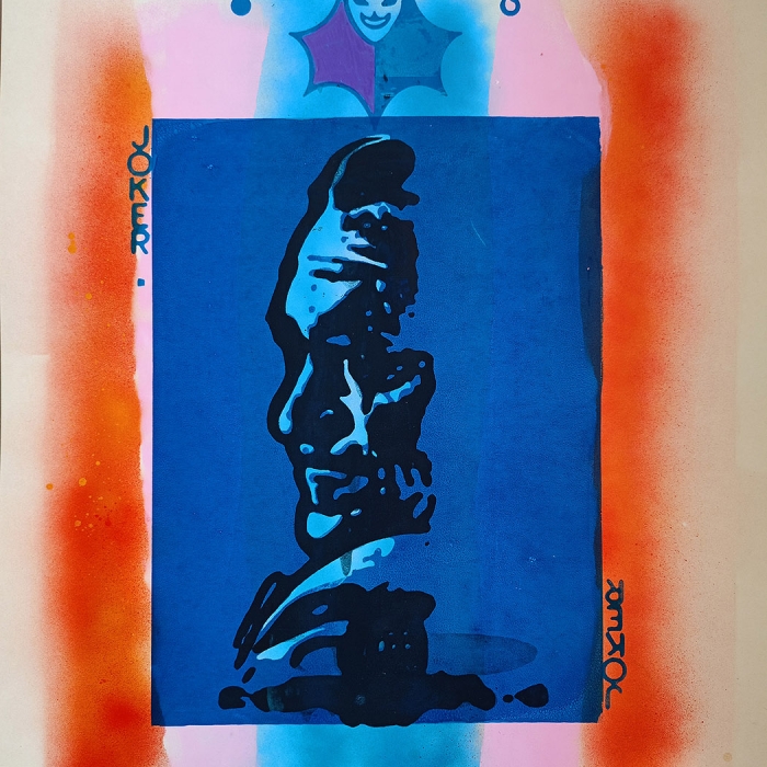 Joaquin Phoenix – Joker. Serigrafia 70x50 cm